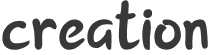 creation font