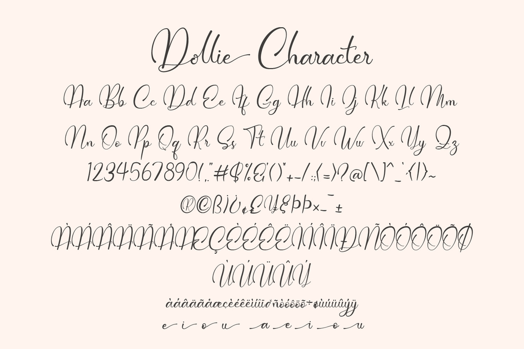 Dollie font