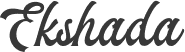 Ekshada font