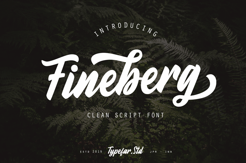 Fineberg Demo font