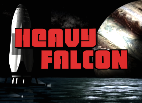 Heavy Falcon Halftone Italic font