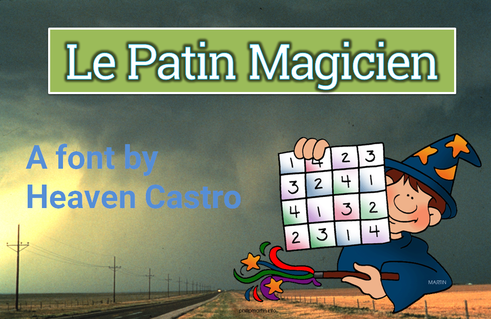 Le patin magicien font