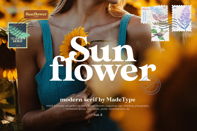 MADE Sunflower font