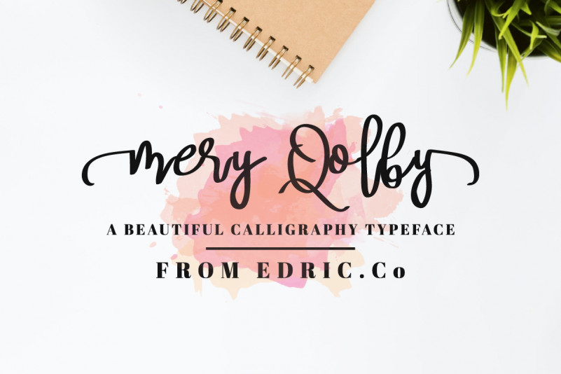 Mery Qolby Demo font