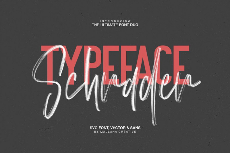 Schrader Free font