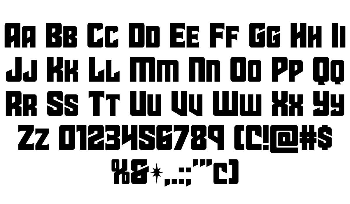 Star Guard 3D Italic font