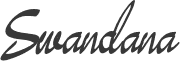 Swandana font