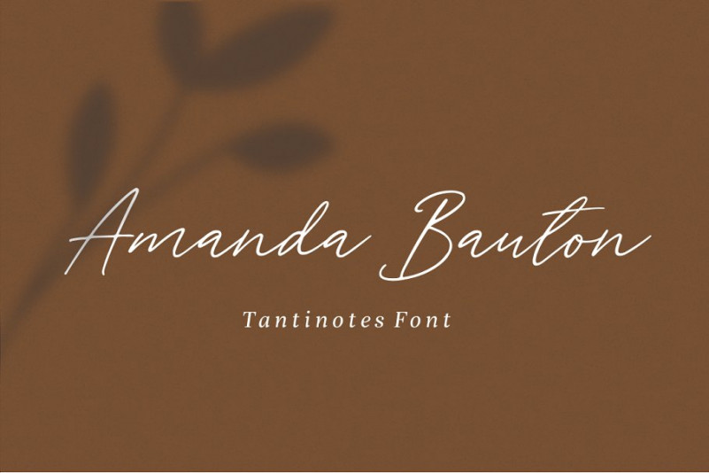 Tantinotes font