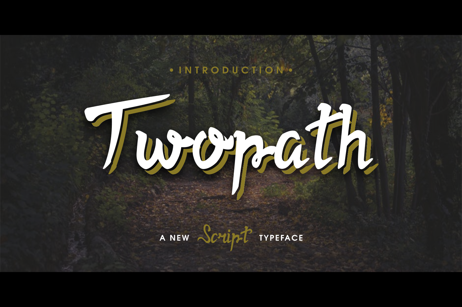 Twopath Regular font