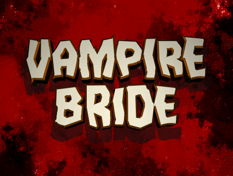 Vampire Bride Leaning font