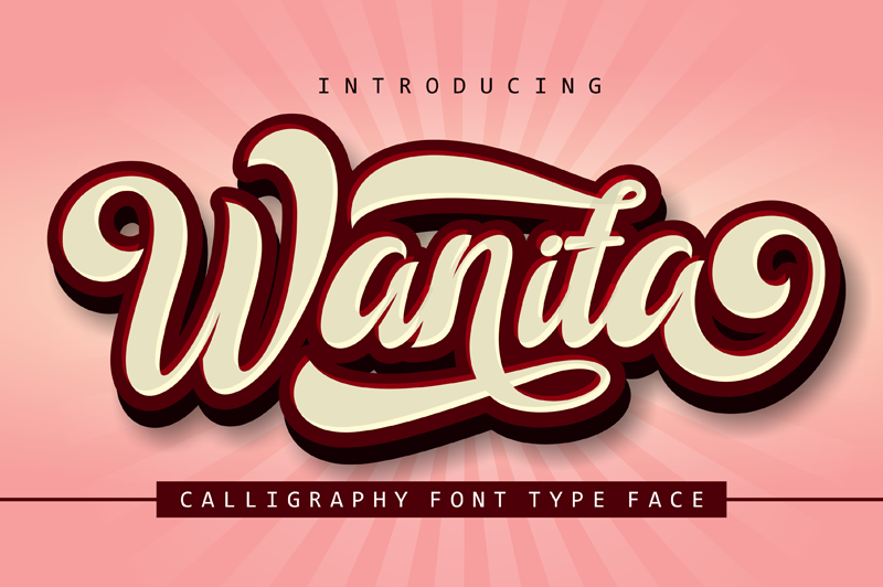 Wanita font