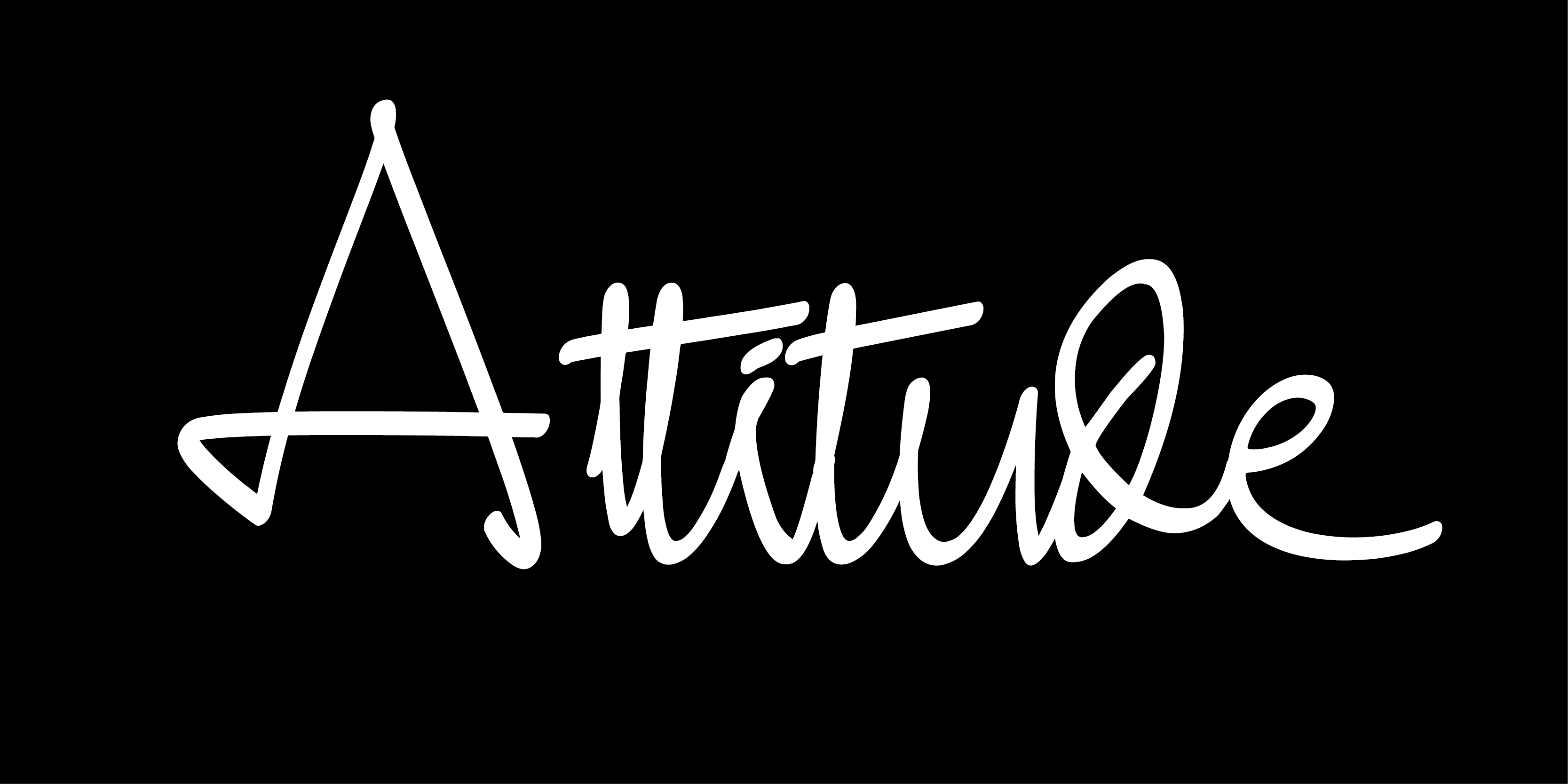 Attitude font