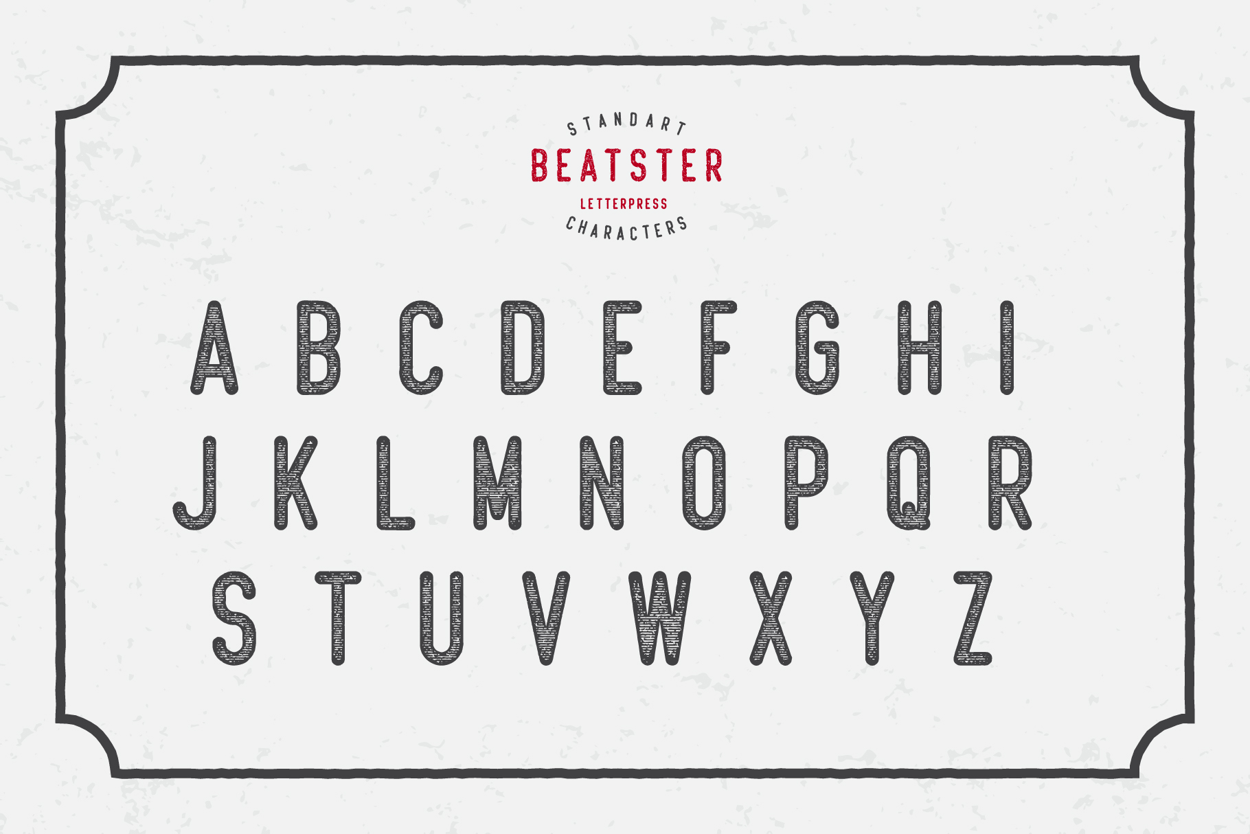 Beatster Demo font