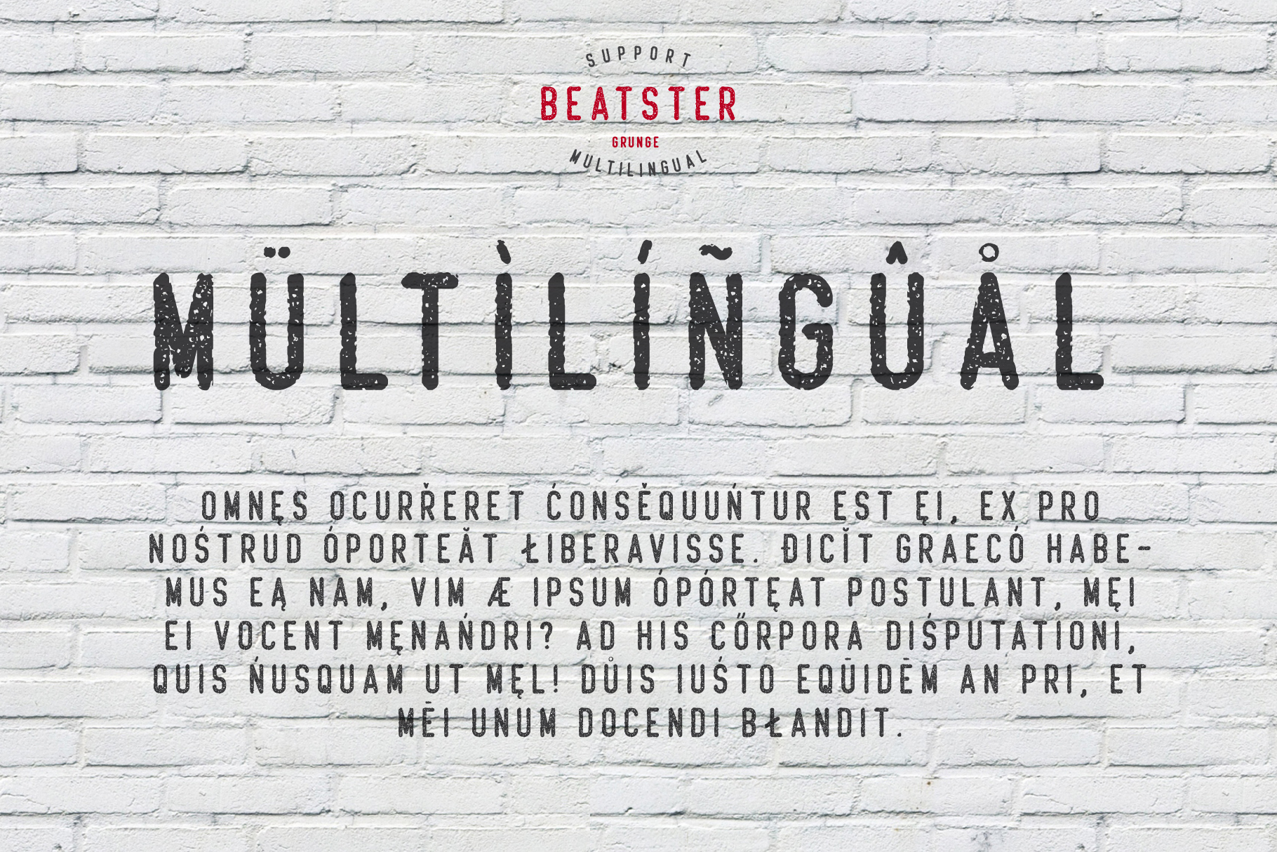 Beatster Demo font