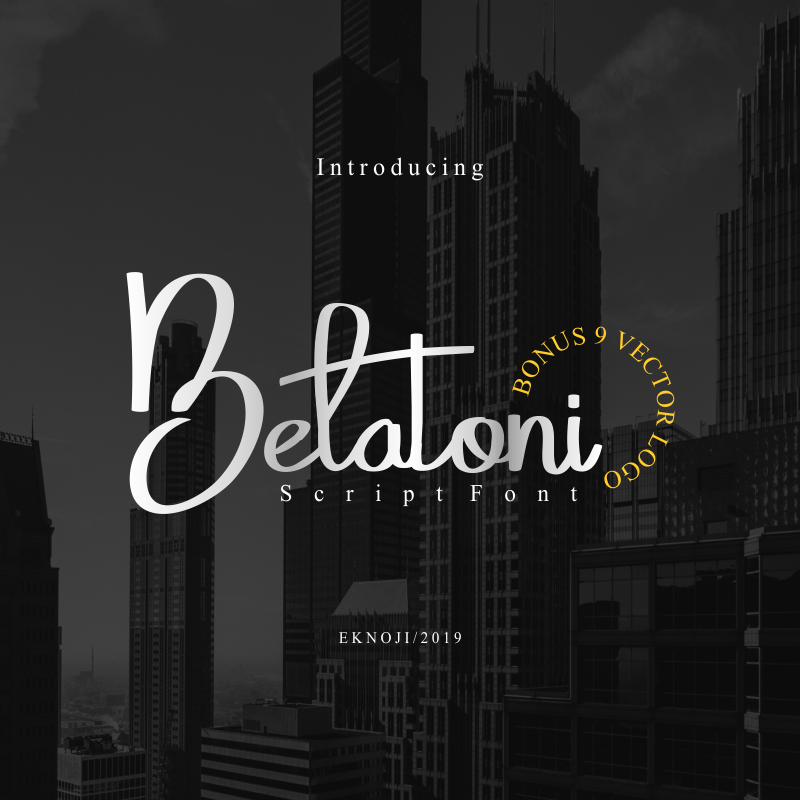 Belatoni font