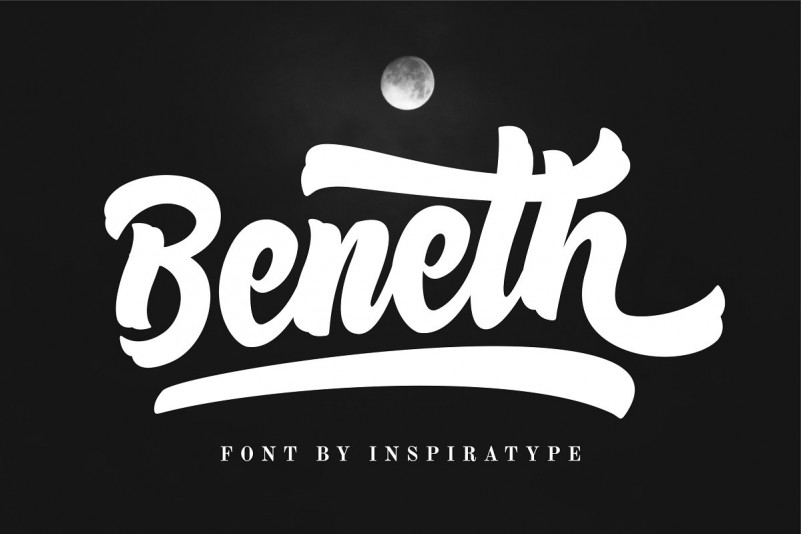 Beneth FREE font