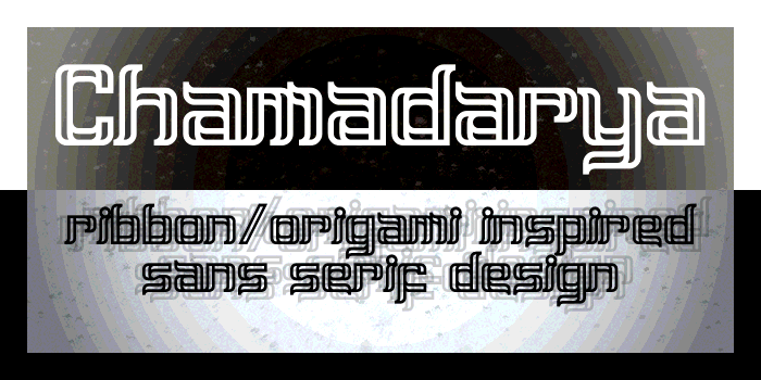 Chamadarya font