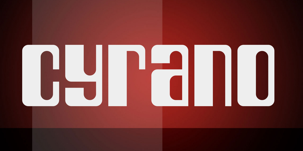 Cyrano font