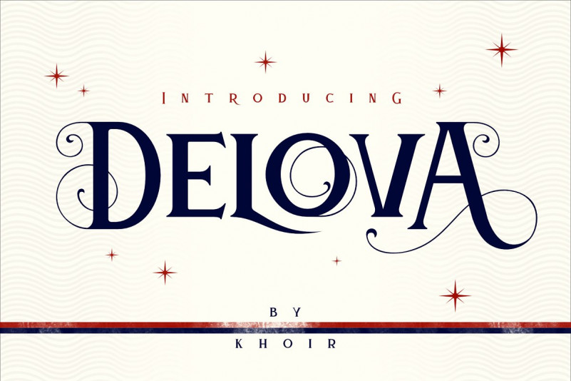 DELOVA font