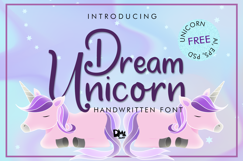 Dream Unicorn font