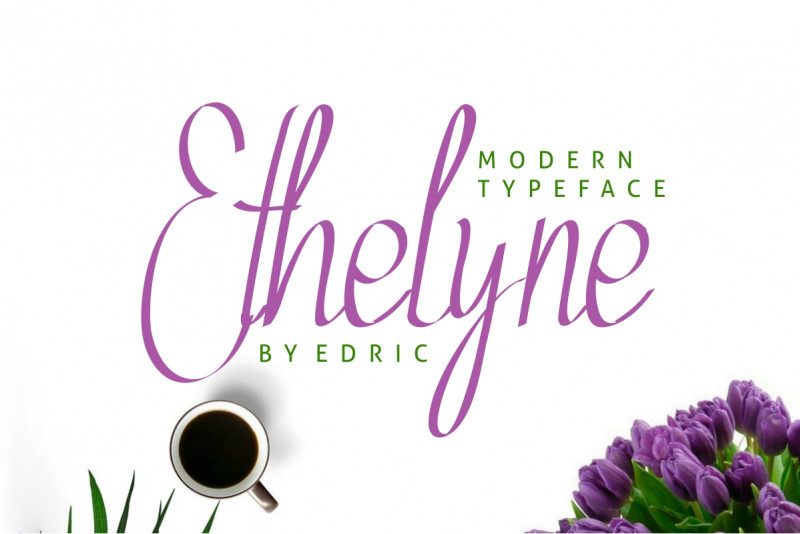 Ethelyne Demo font