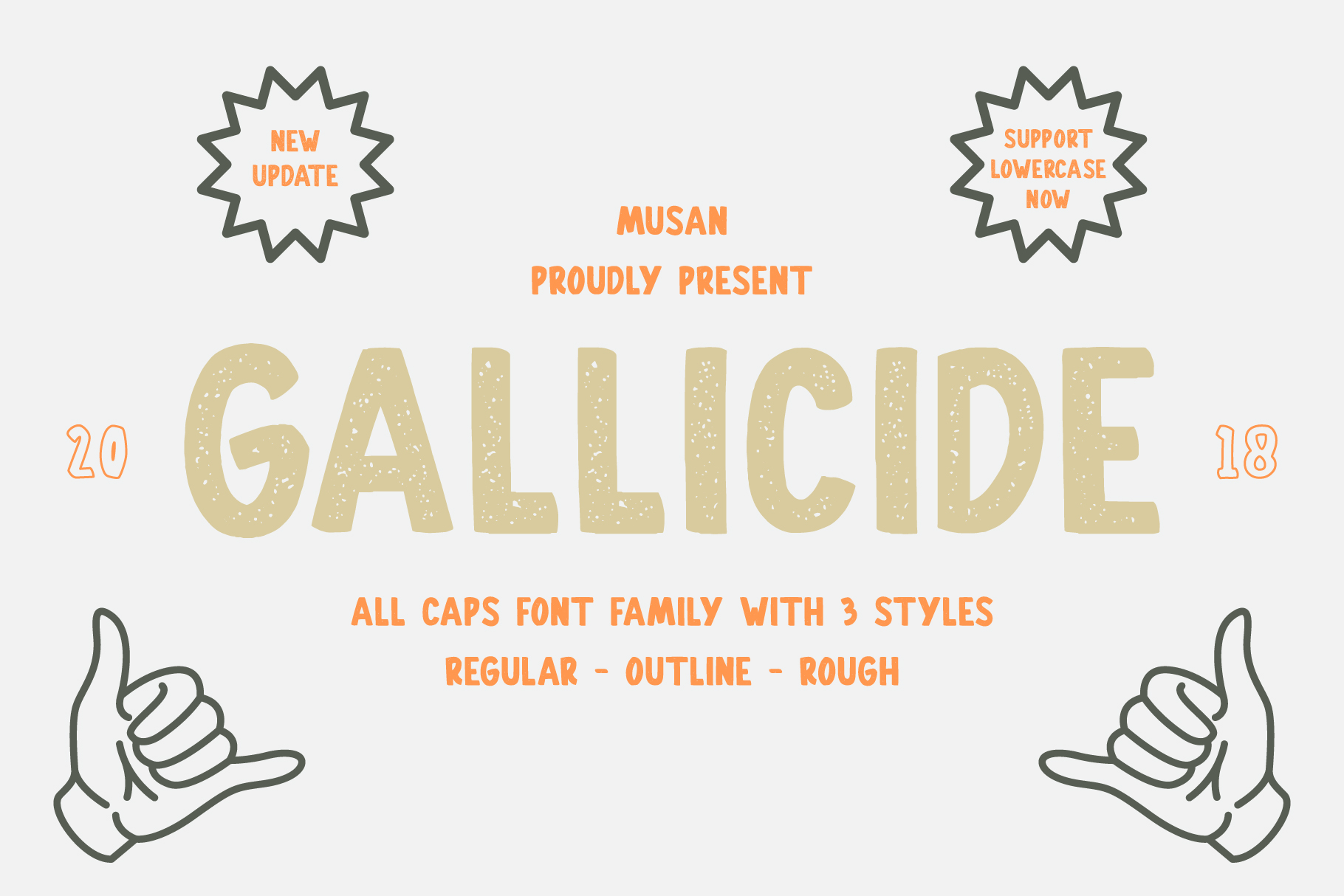 Gallicide-Demo font