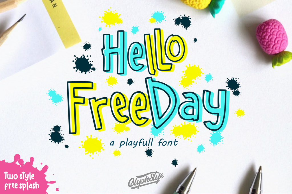 Hellofreeday DEMO font