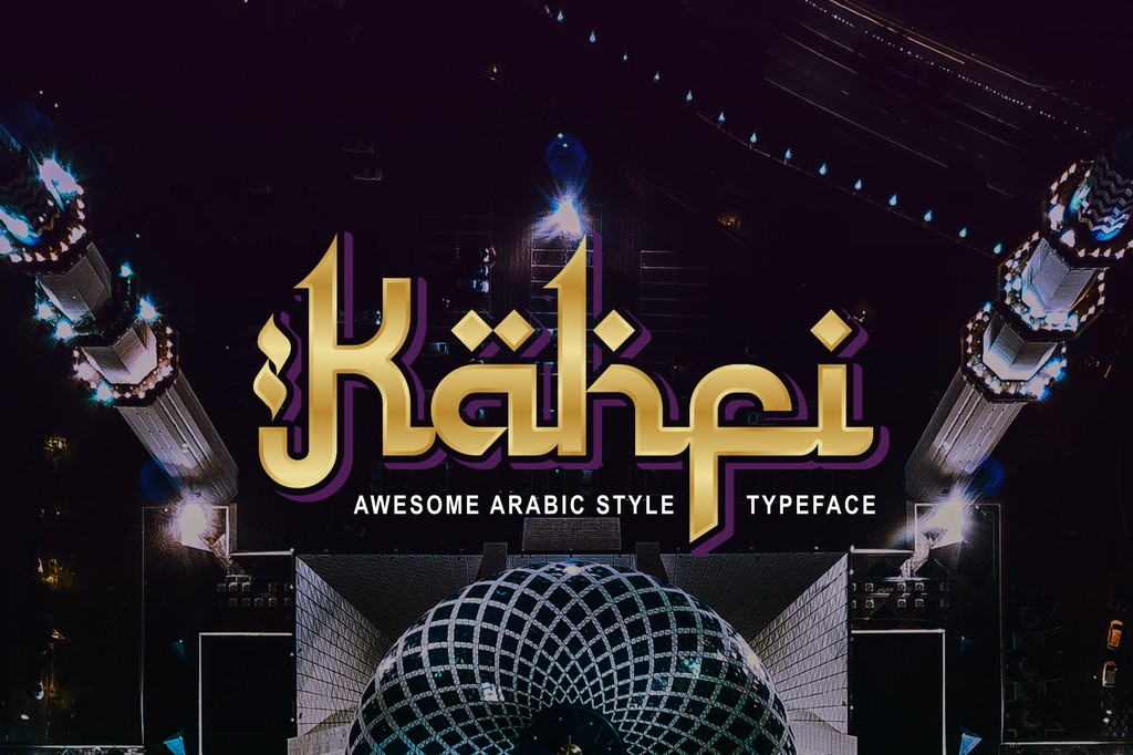 Kahfi font