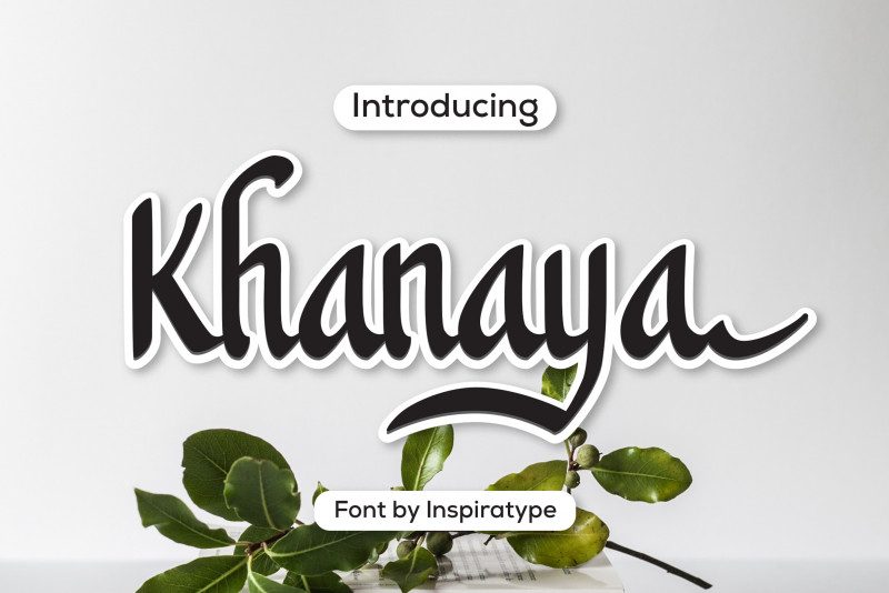 Khanaya FREE font