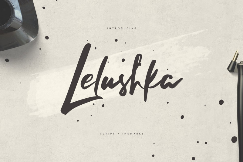 Lelushka font
