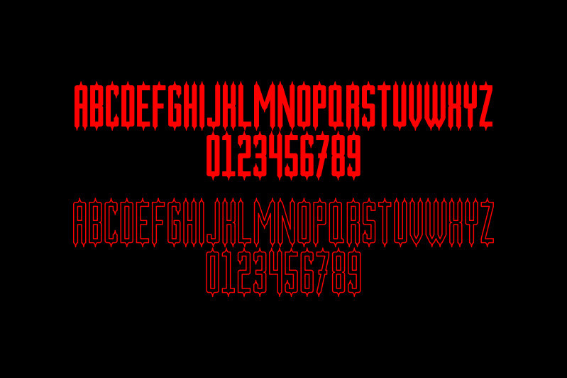 NERAKABILLY font