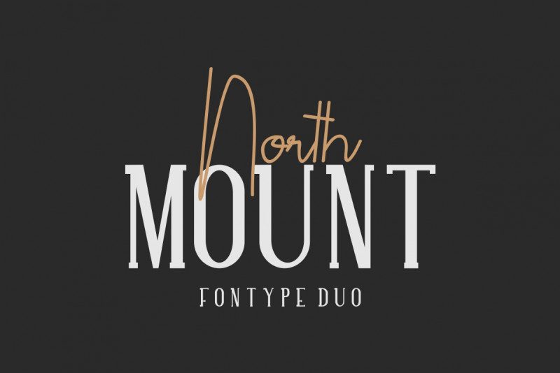 NORTH MOUNT DEMO font