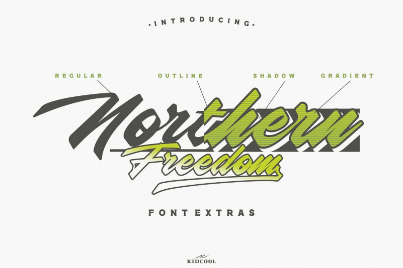 Northern Freedom font