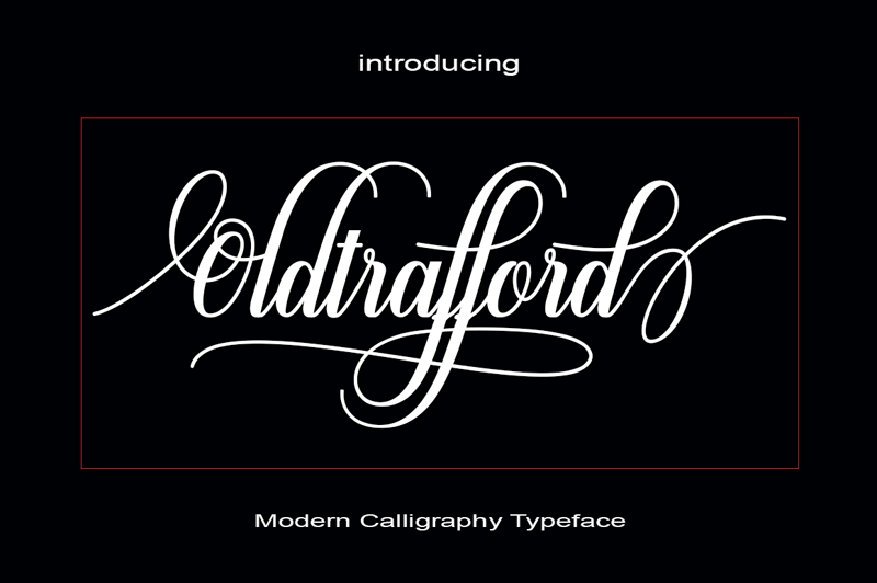 Oldtrafford free font