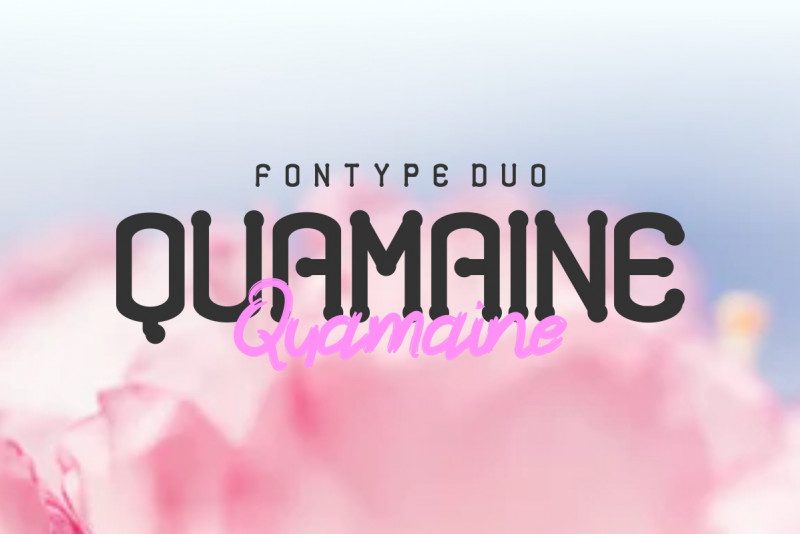 Quamaine Demo font