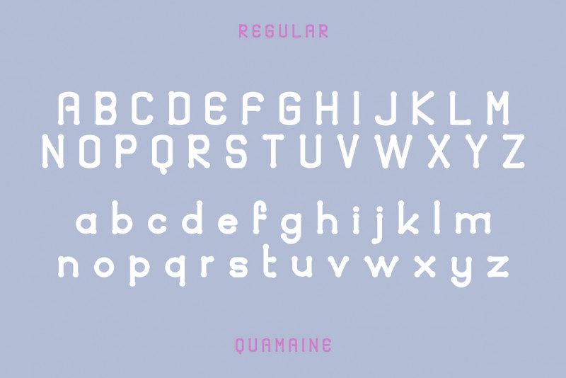 Quamaine Demo font