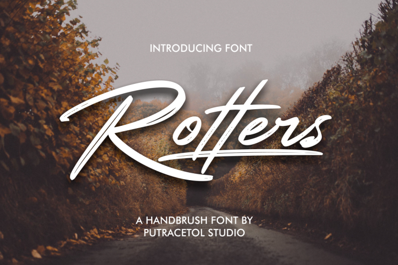 Rotters Personal Use font