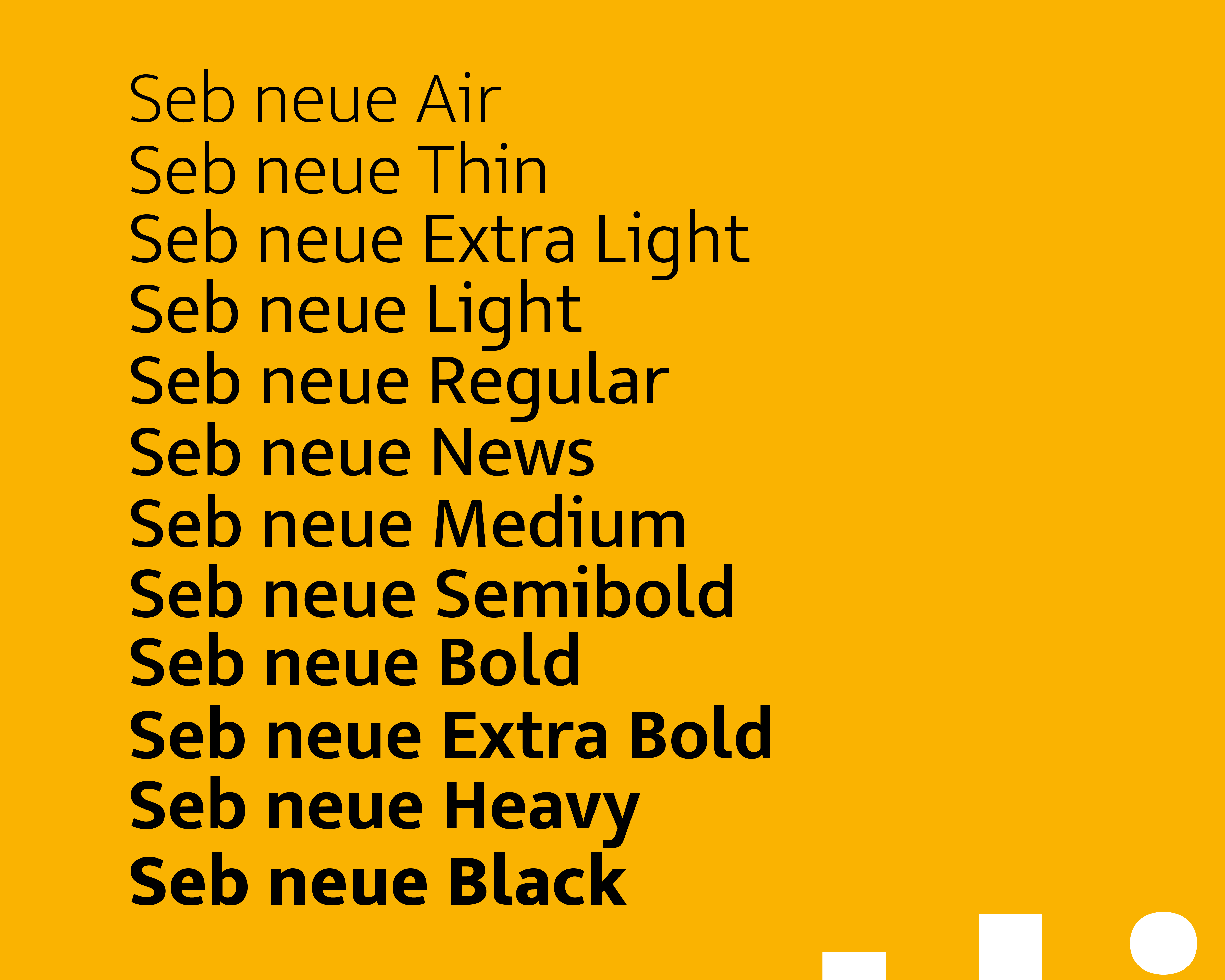 Seb Neue Thin Air font