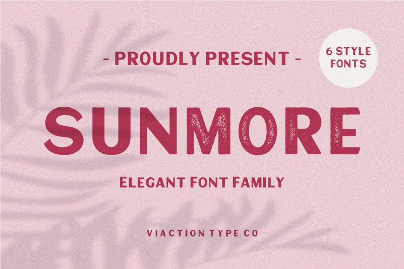 Sunmore Slant Free font