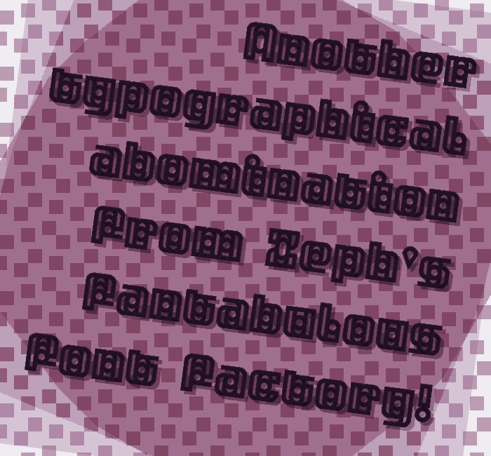 Tangereen 3 font