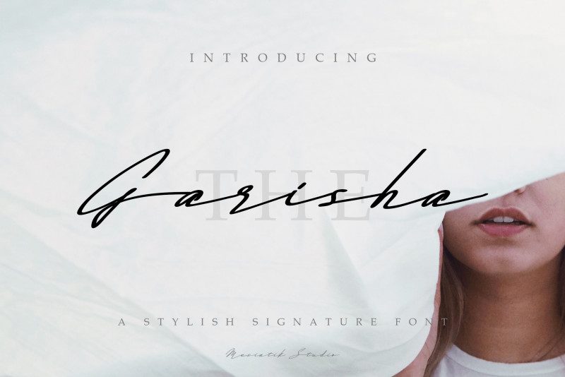 The Garisha DEMO font