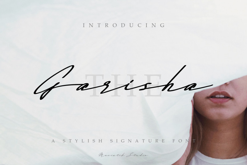 The Garisha DEMO font