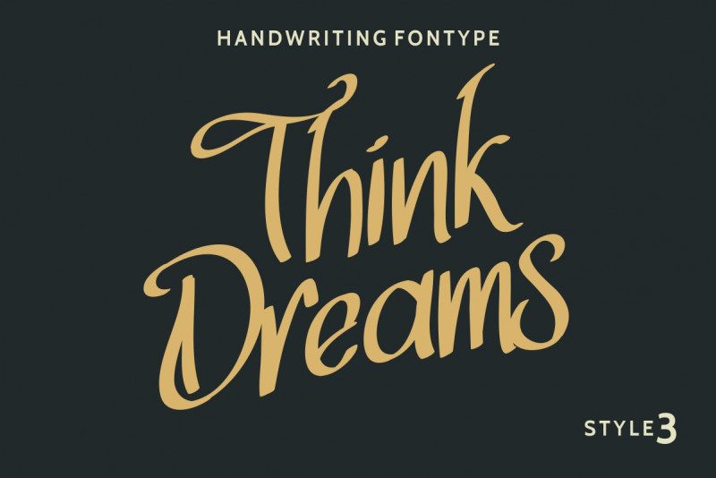 Think Dreams Demo Inline font