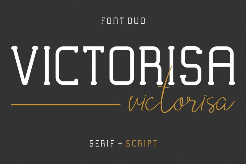 VICTORISA DEMO font