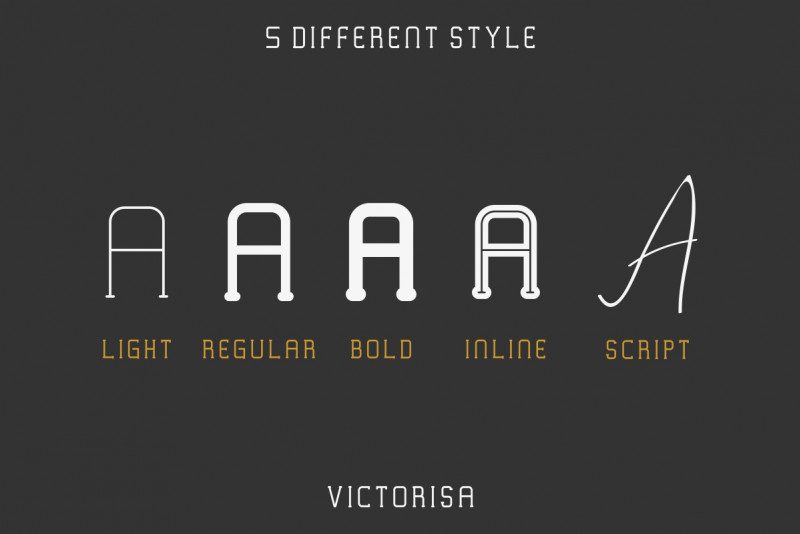 VICTORISA DEMO font