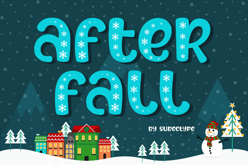 After Fall font