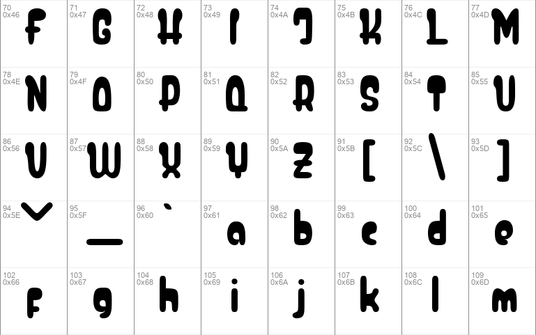 Baby Boo font