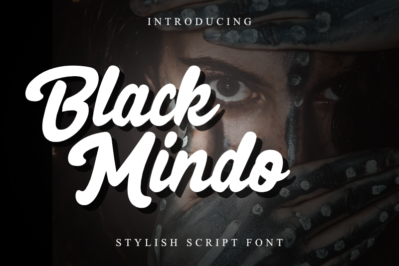 Black Mindo font