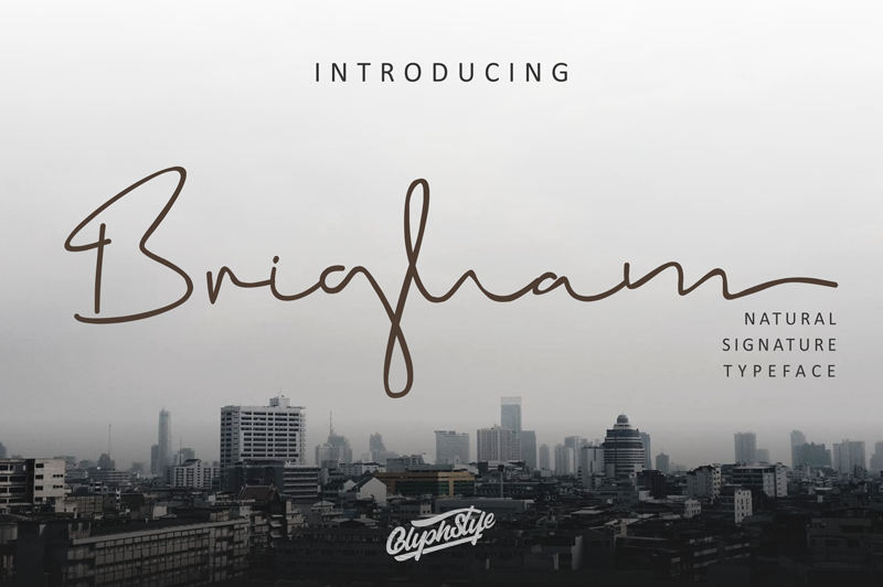 Brighamdemo font