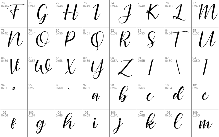 Cattalina font